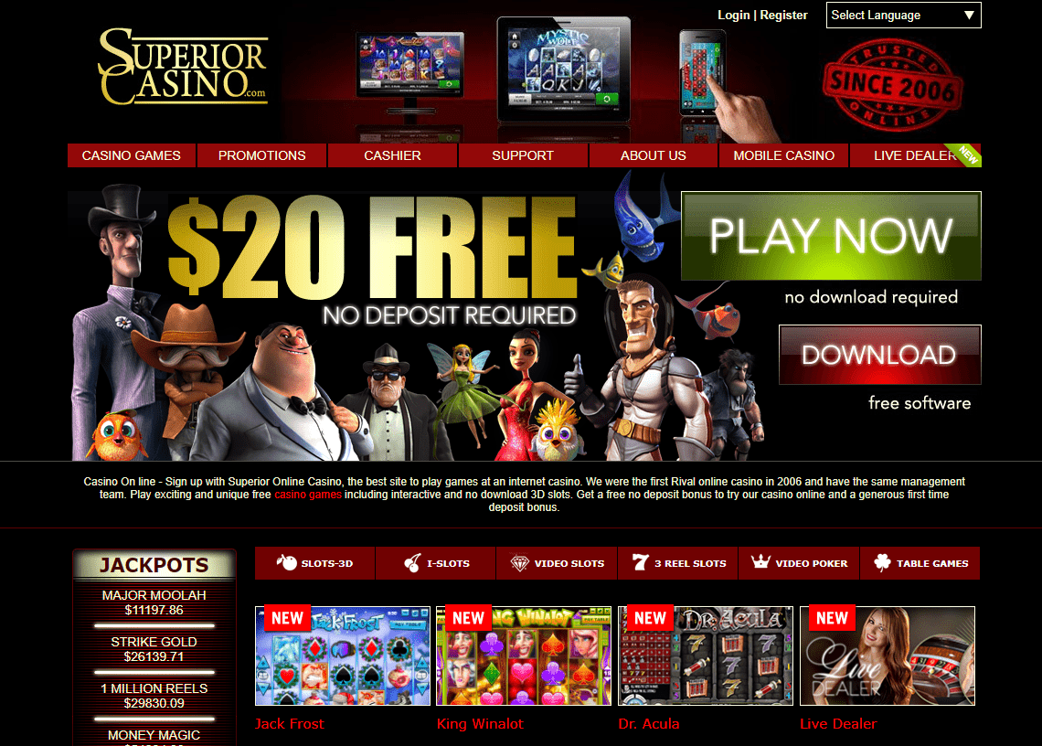 Superior Casino Site