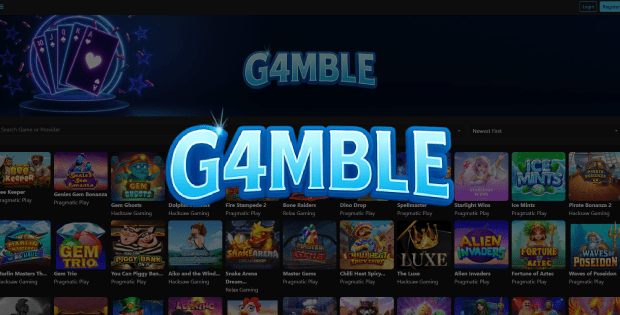 G4mble Casino Website