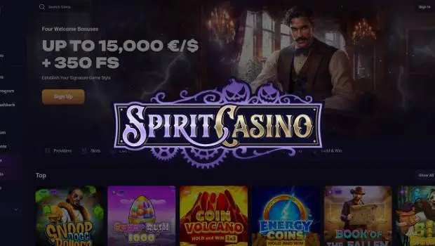 Spirit Casino Website