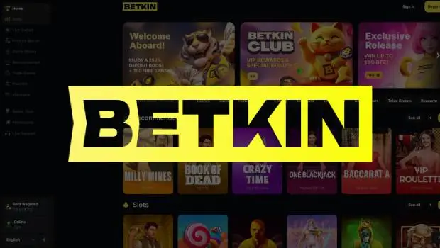 Betkin Casino Website